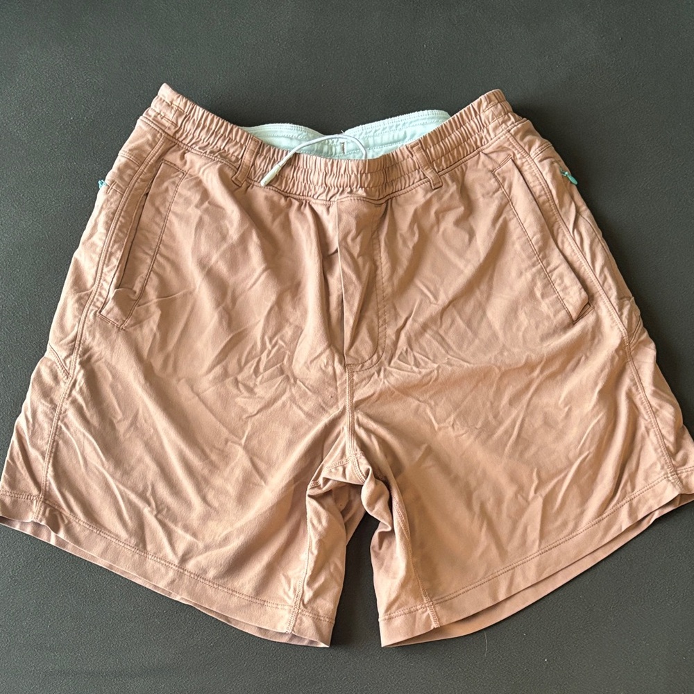 Men's Tan Birddogs Athletic Shorts